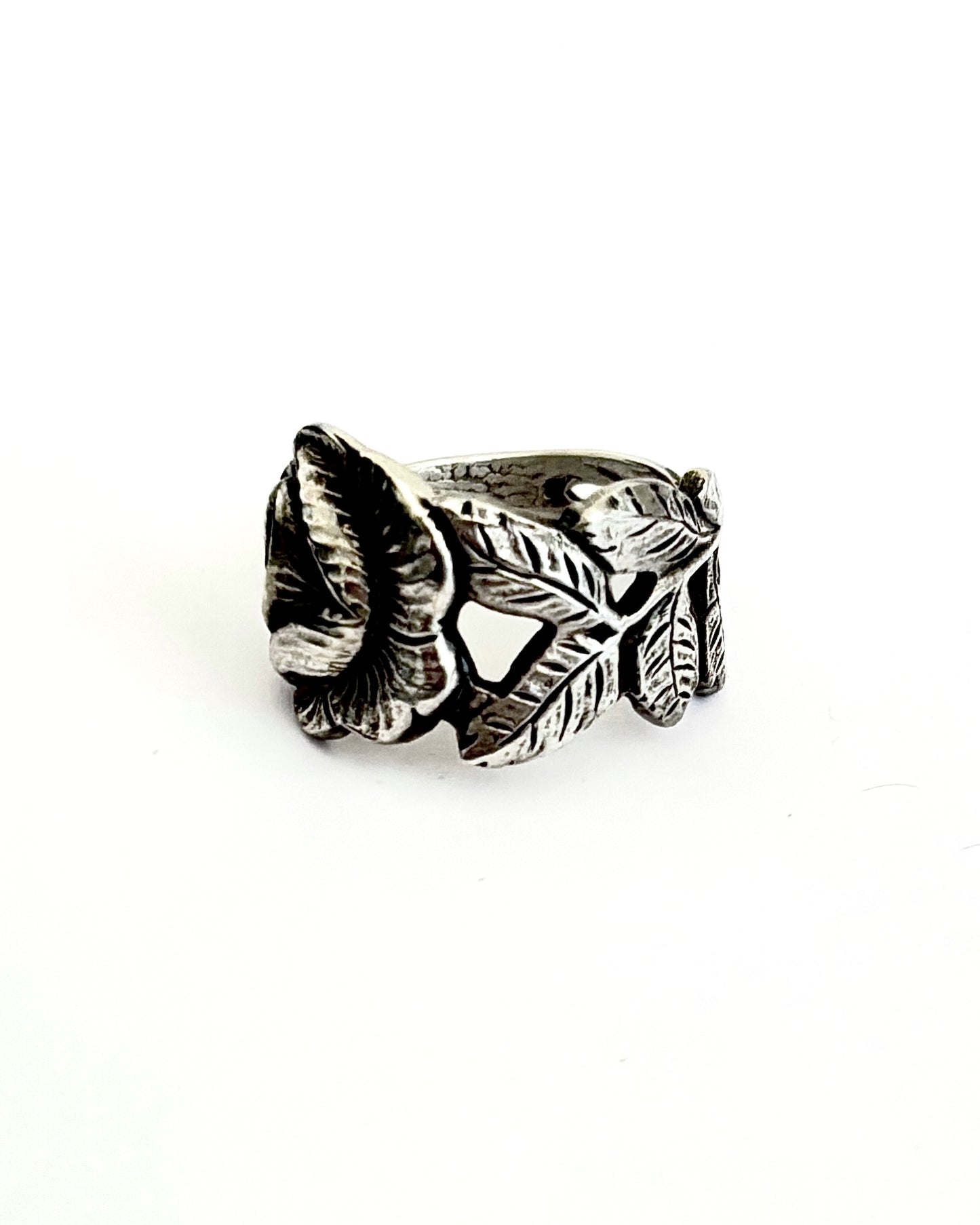 chrome rose rings